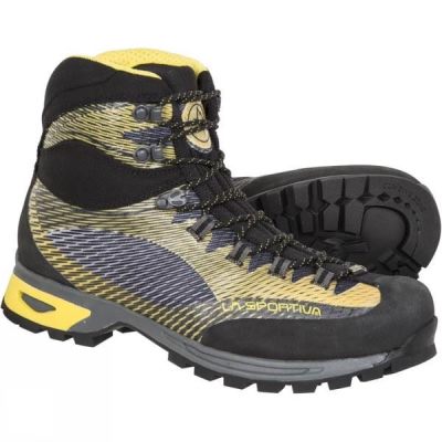 Botas La Sportiva Trango TRK GTX Hombre Amarillo / Negras - Chile VTP372164